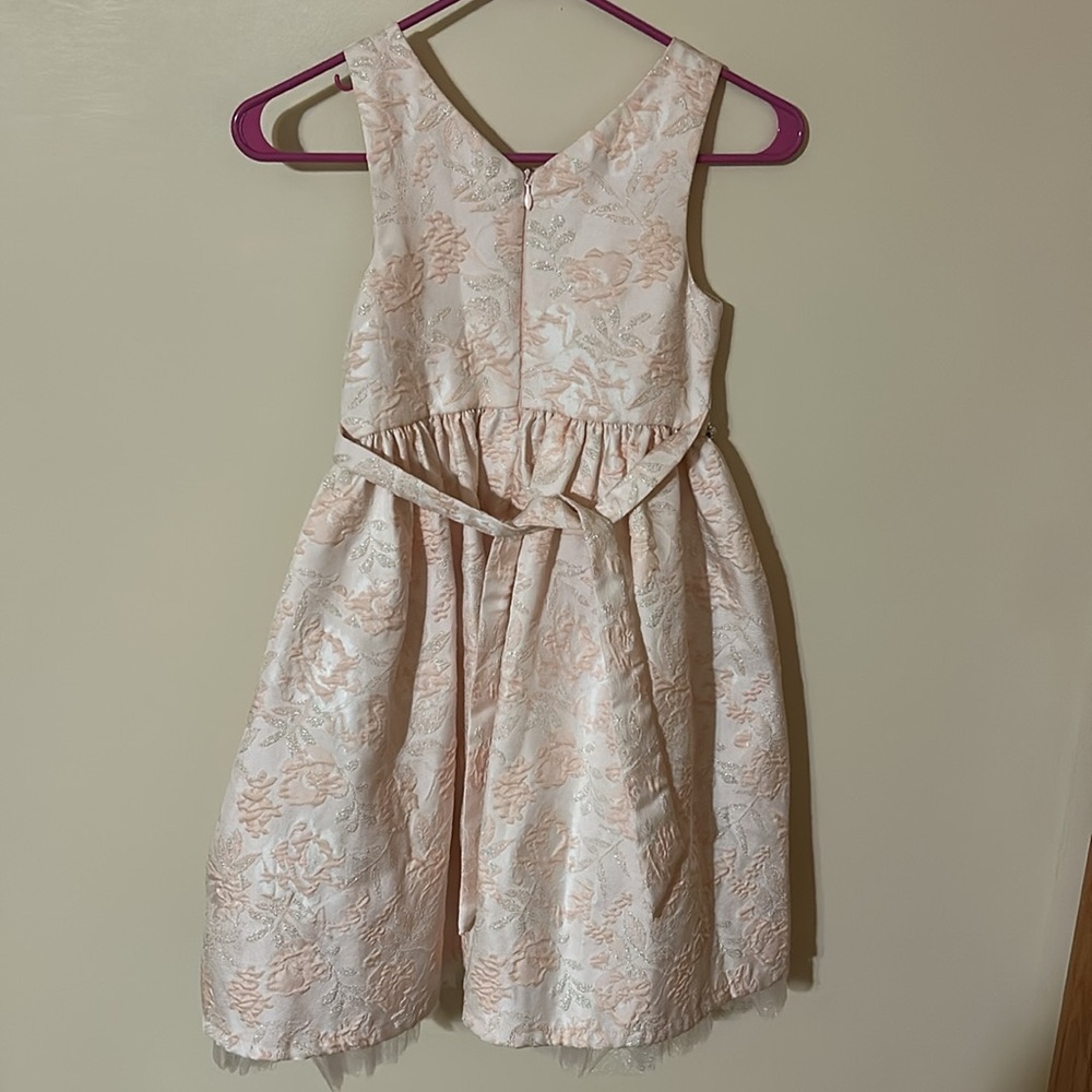 American Princess Peach Floral Dress with Bow 8 - Picture 3 of 3